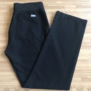 Figs Livingston Basic Scrub Pants, size small, black, excellent used condition